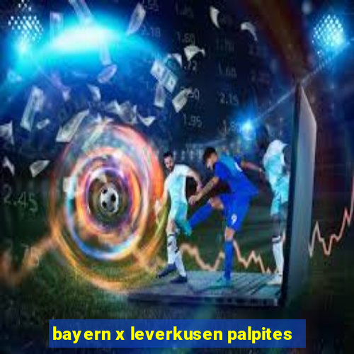 bayern x leverkusen palpites